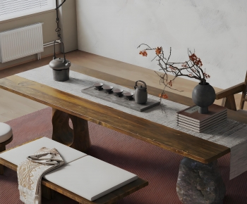 New Chinese Style Tea Tables And Chairs-ID:962172035