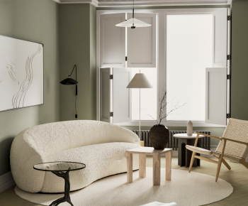 Nordic Style A Living Room-ID:672631985