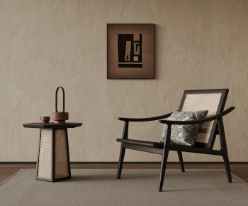 Wabi-sabi Style Lounge Chair-ID:547983883