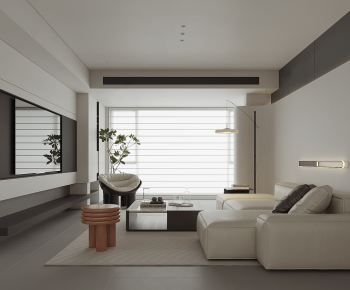 Modern A Living Room-ID:457752942