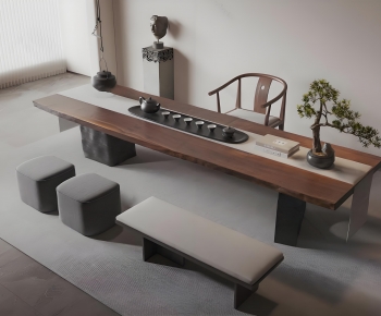 New Chinese Style Tea Tables And Chairs-ID:154354104