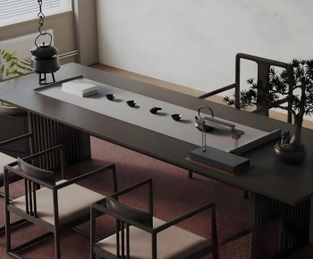 New Chinese Style Tea Tables And Chairs-ID:994651089