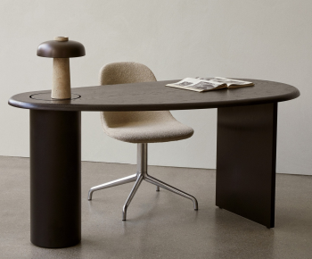 Modern Computer Desk And Chair-ID:107355124