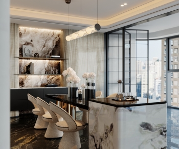 Modern Dining Room-ID:710859317