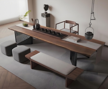 New Chinese Style Tea Tables And Chairs-ID:236959933