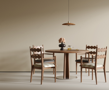 Modern Dining Table And Chairs-ID:676218037