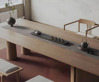 New Chinese Style Tea Tables And Chairs-ID:827822927