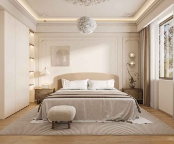 French Style Bedroom-ID:106101092