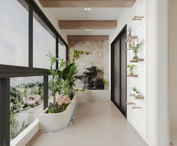 Modern Leisure Balcony-ID:339360227