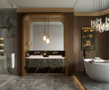 Modern New Chinese Style TOILET-ID:184269911