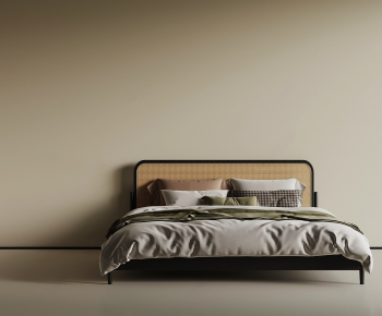 Modern Double Bed-ID:153356083