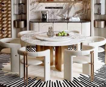 Modern Dining Table And Chairs-ID:354485033