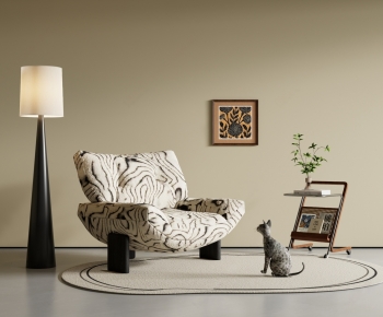 Modern Single Sofa-ID:461442957