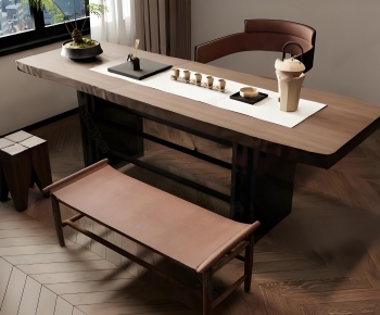 New Chinese Style Tea Tables And Chairs-ID:145916947