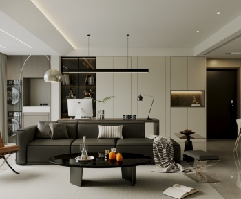 Modern A Living Room-ID:262222057