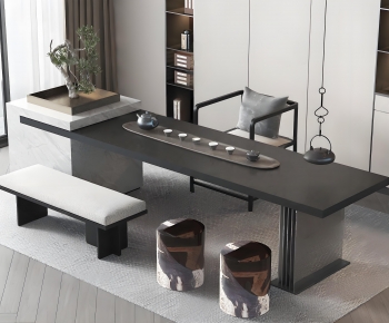 New Chinese Style Tea Tables And Chairs-ID:812021022