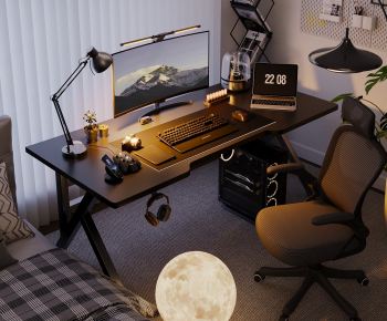 Modern Esports Tables And Chairs-ID:102489075