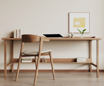 Modern Computer Desk And Chair-ID:959491976