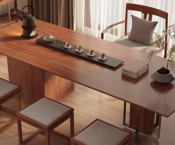 New Chinese Style Tea Tables And Chairs-ID:236108067