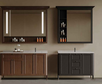 Modern Bathroom Cabinet-ID:502791886