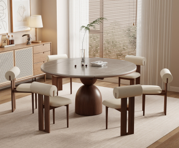 Modern Dining Table And Chairs-ID:603718049