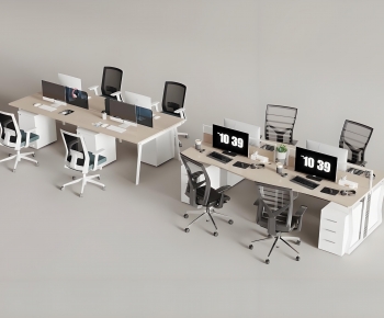 Modern Office Desk And Chair-ID:477045063