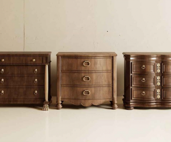 French Style Bedside Cupboard-ID:337898029