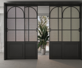 French Style Sliding Door-ID:441638953