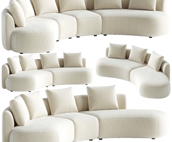 Modern Curved Sofa-ID:672454124