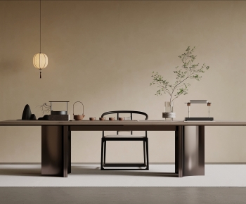 New Chinese Style Tea Tables And Chairs-ID:682461029