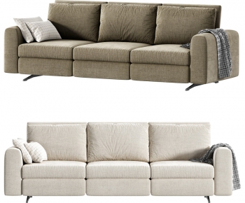 Modern Three-seat Sofa-ID:586373092