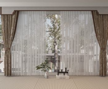 New Chinese Style The Curtain-ID:842409138