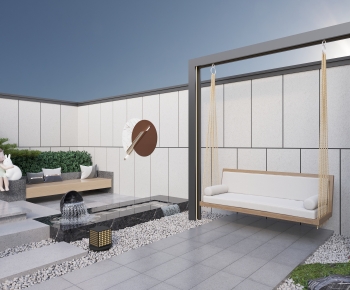 Modern Courtyard/landscape-ID:166178941