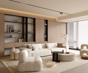 Modern A Living Room-ID:489387994
