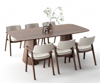 New Chinese Style Dining Table And Chairs-ID:101139512