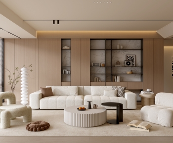Modern A Living Room-ID:566910987