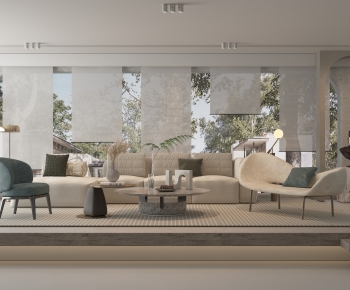 Modern A Living Room-ID:206826933