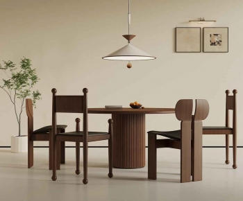 Modern Dining Table And Chairs-ID:745476018