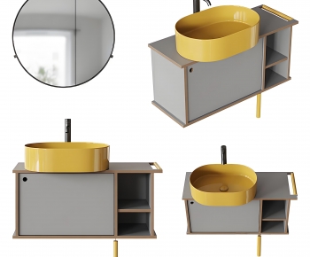 Modern Bathroom Cabinet-ID:568725112