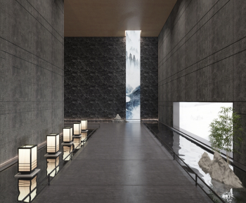 New Chinese Style Corridor-ID:459680085