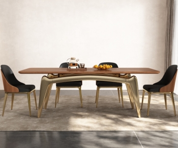 Modern Dining Table And Chairs-ID:255536083