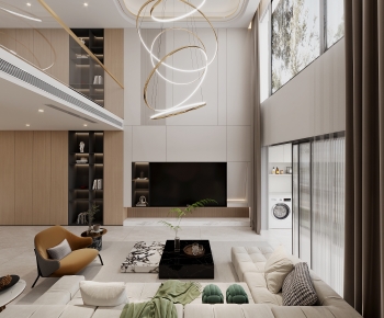 Modern A Living Room-ID:268440968