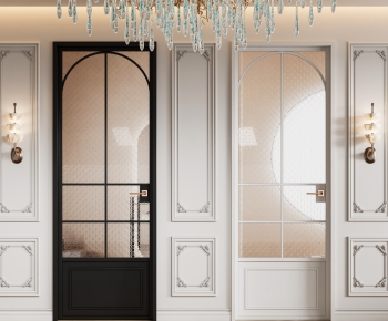 French Style Single Door-ID:160412078