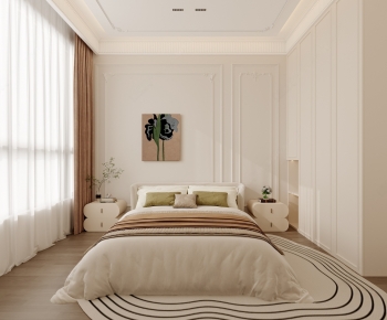 French Style Bedroom-ID:786458027