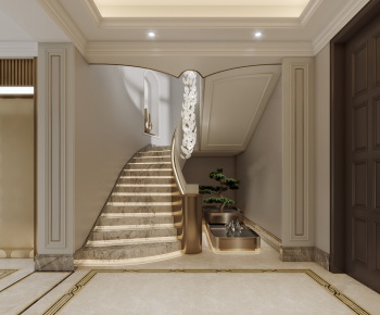 European Style Stairwell-ID:687309982