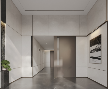 Modern Office Reception Desk-ID:958456995