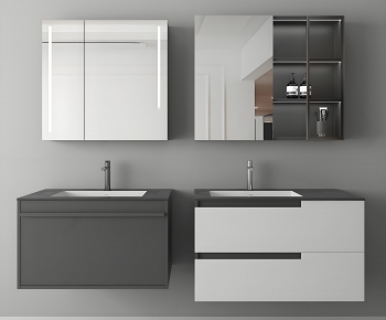 Modern Bathroom Cabinet-ID:196109069