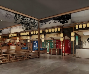 New Chinese Style Shopping Mall-ID:418701894