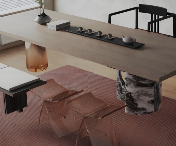 Modern Tea Tables And Chairs-ID:469424013