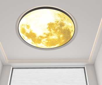 Modern Suspended Ceiling-ID:314457899